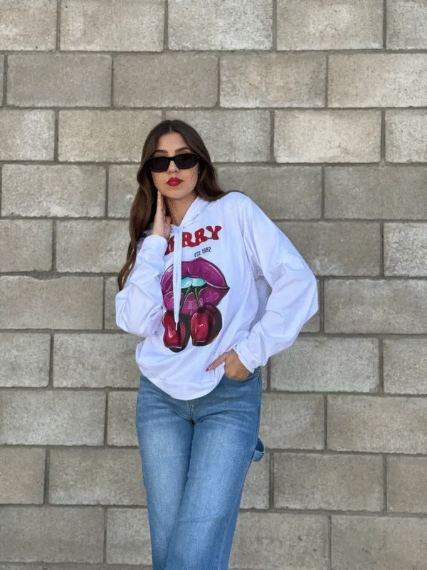 SUDADERA CHERRY S/M