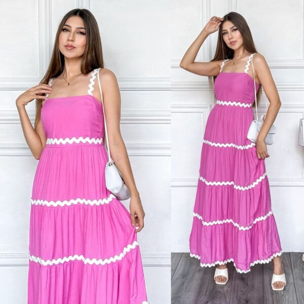 VESTIDO LARGO WAVES - Image 5
