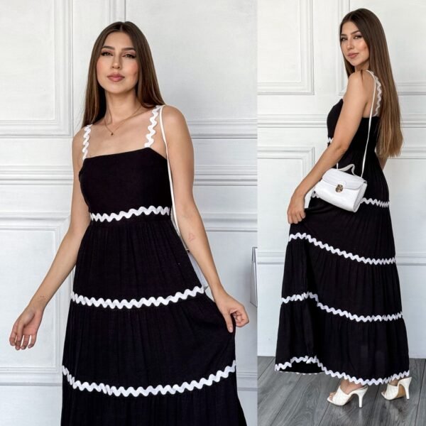 VESTIDO LARGO WAVES - Image 6