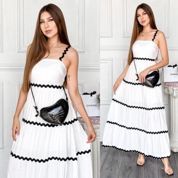VESTIDO LARGO WAVES - Image 2