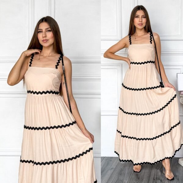 VESTIDO LARGO WAVES - Image 3