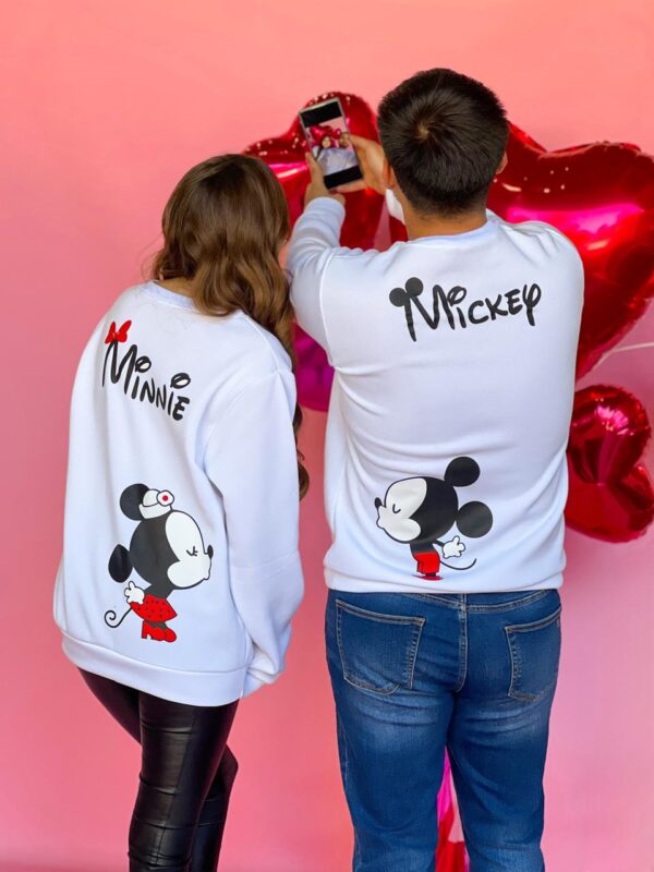 DUO DE SUDADERA - MICKEY Y MINNIE