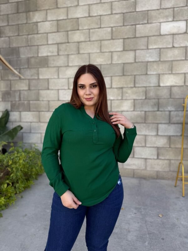 CAMISA BASICA PARA DAMA - Image 26