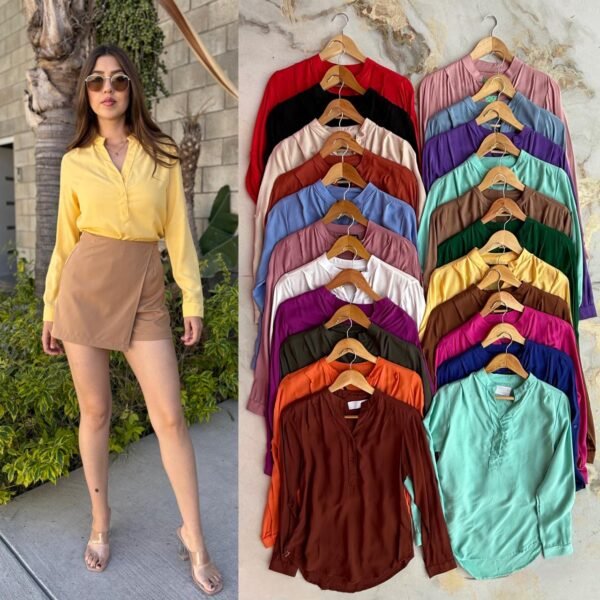 CAMISA BASICA PARA DAMA