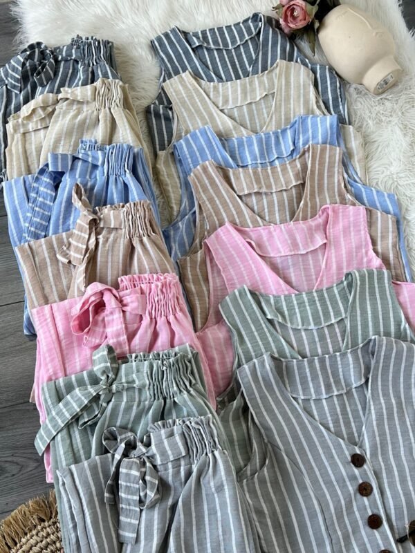 CONJUNTO CHALECO LINEAS PARA DAMA - Image 2