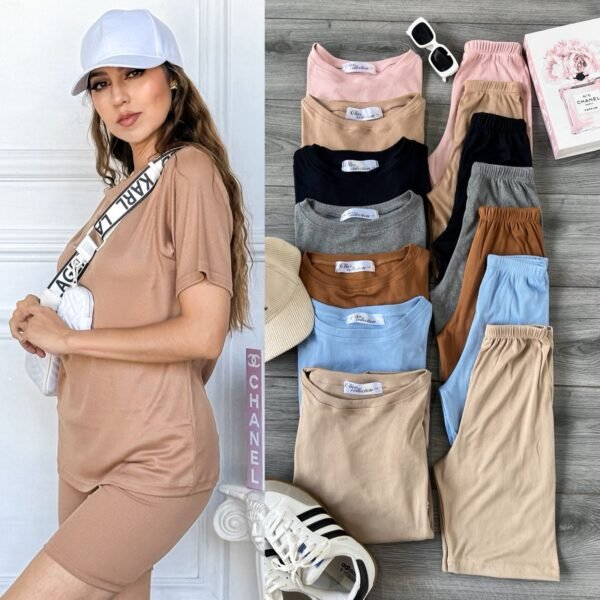 CONJUNTOS SHORT Y BLUSA