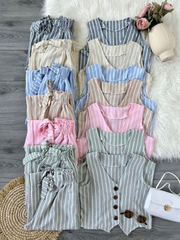 CONJUNTO CHALECO LINEAS PARA DAMA - Image 10