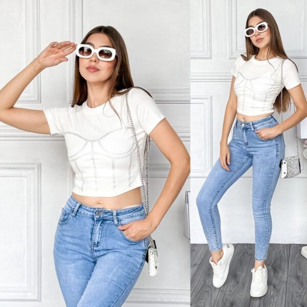 BLUSA ESTILO CORSET - Image 4