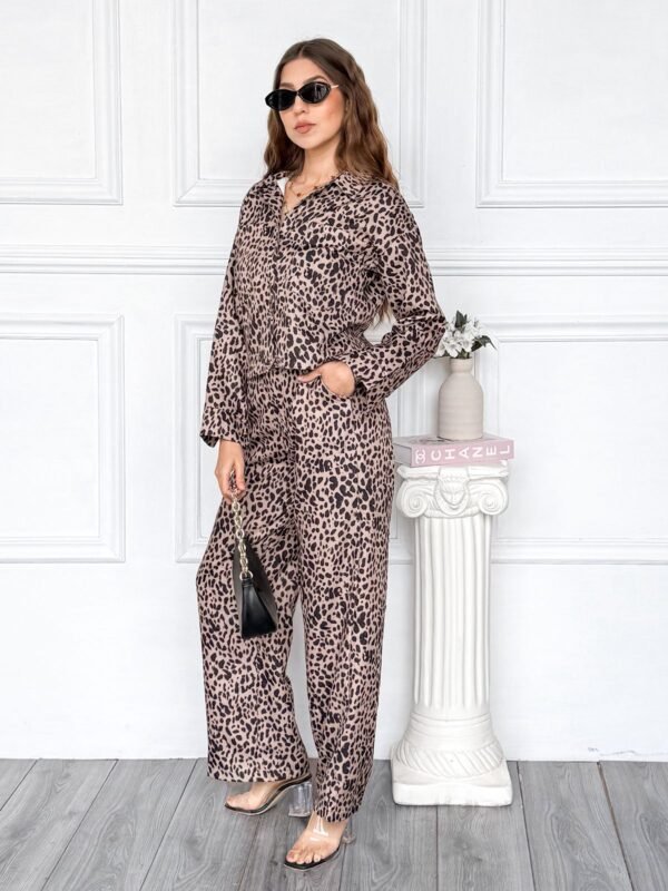 SET ANIMAL PRINT CAMISA + PANTALÓN - Image 6