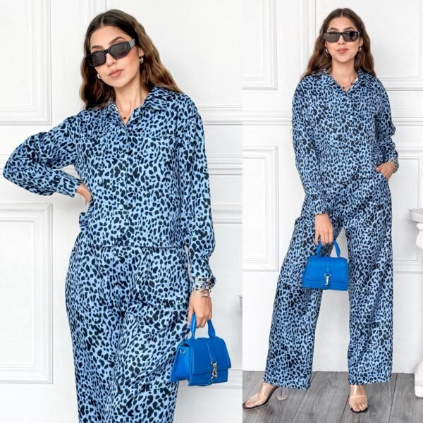 SET ANIMAL PRINT CAMISA + PANTALÓN - Image 10