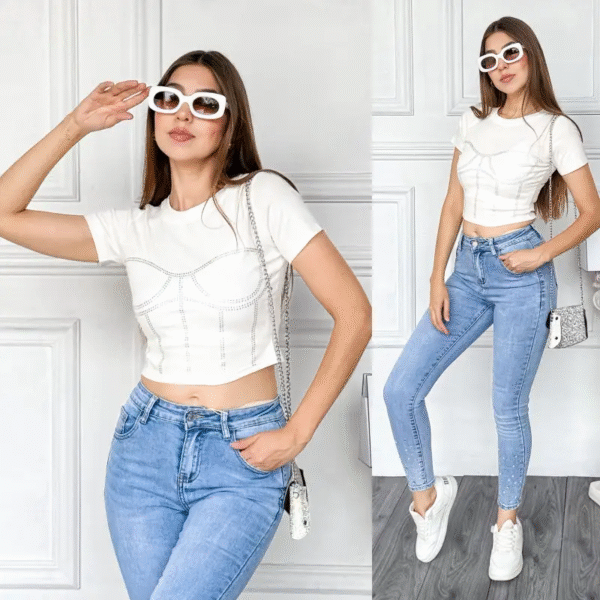BLUSA ESTILO CORSET