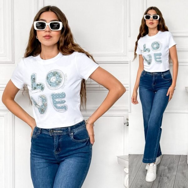 PLAYERA CORTA LOVE - Image 19