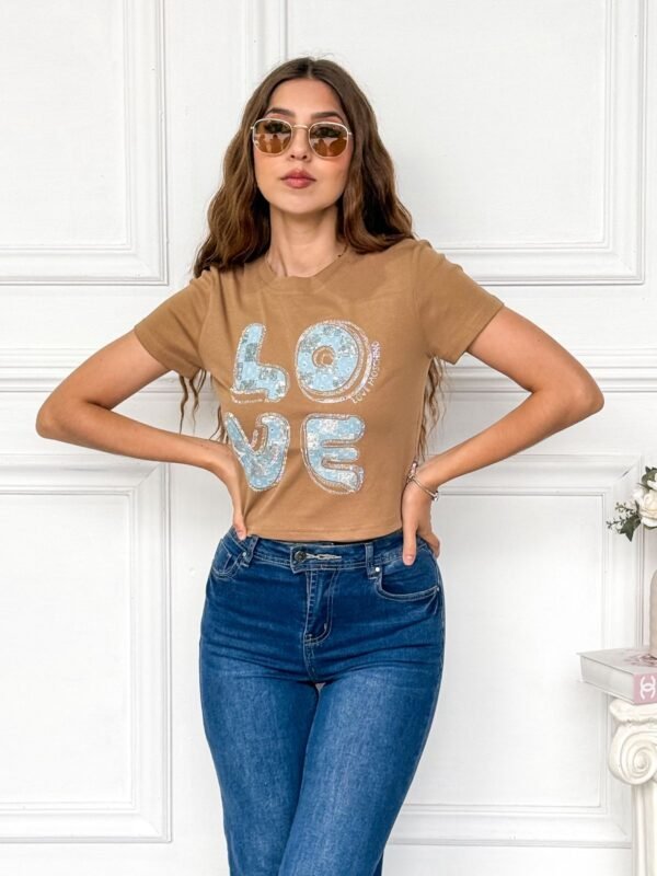 PLAYERA CORTA LOVE - Image 2