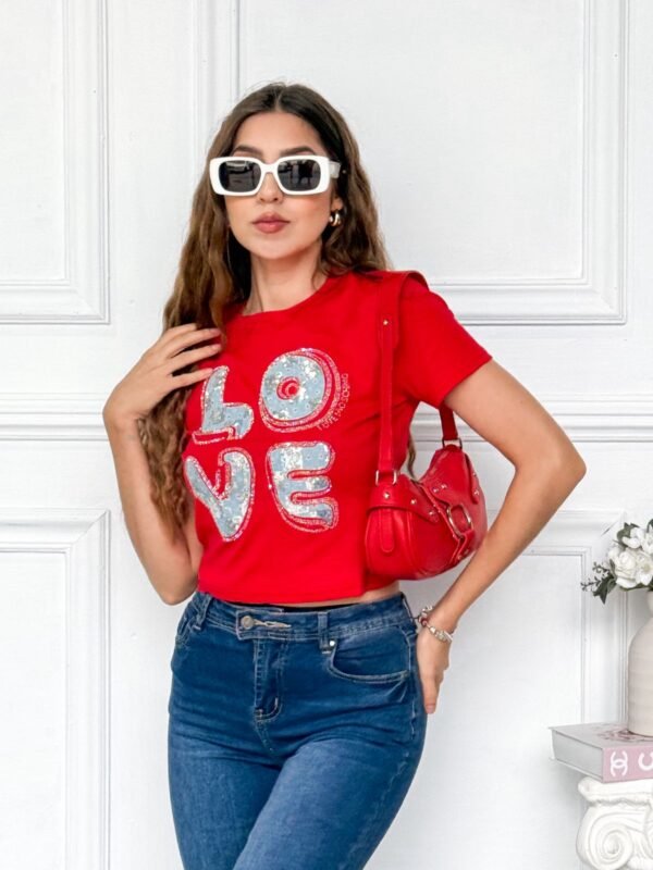 PLAYERA CORTA LOVE - Image 7