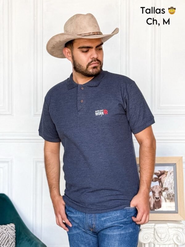 PLAYERA TIPO POLO WORK PRO - Image 3