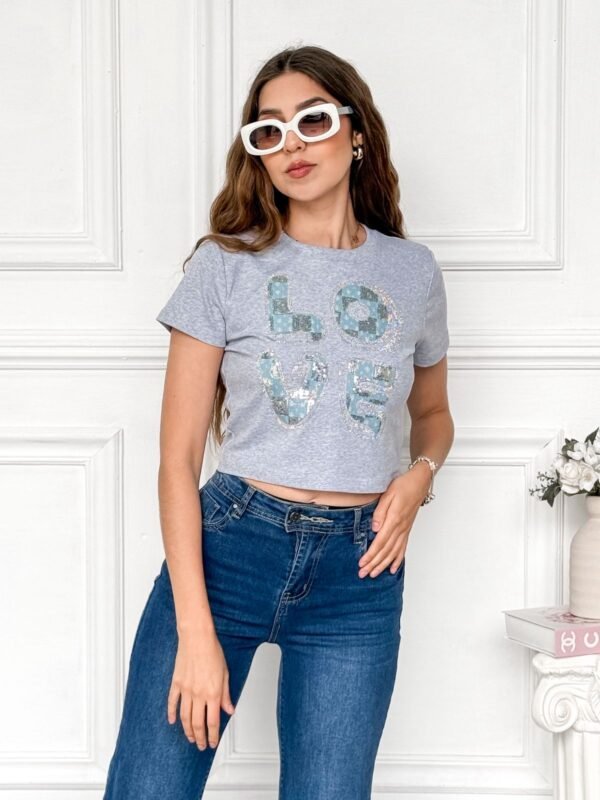 PLAYERA CORTA LOVE - Image 5