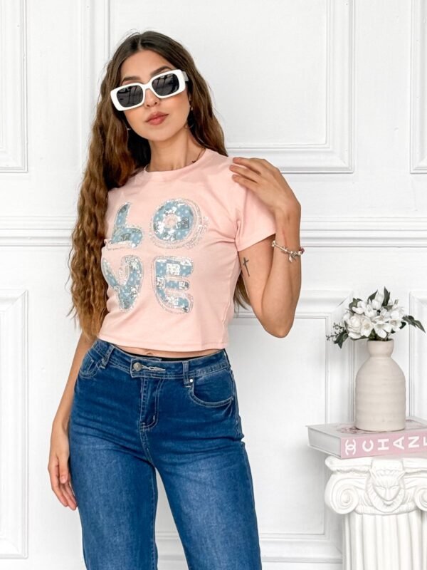 PLAYERA CORTA LOVE - Image 9