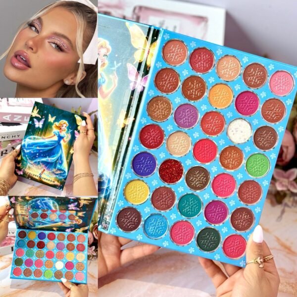 PALETA DE SOMBRAS DE 35 TONOS DODO QUEELL