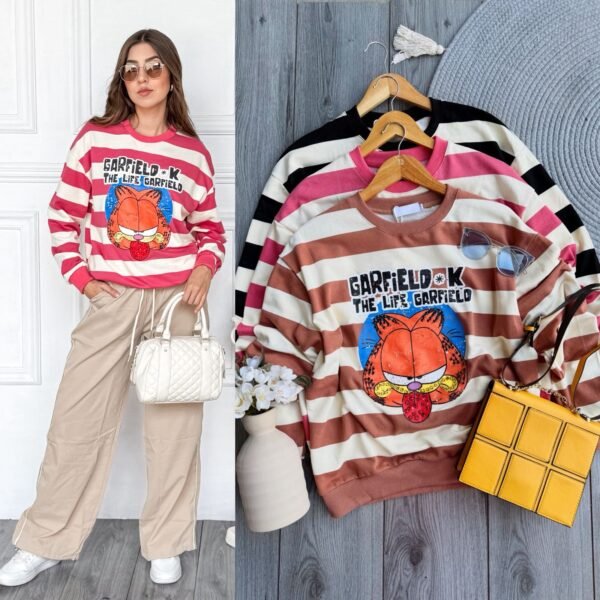 SUDADERA GARFIELD