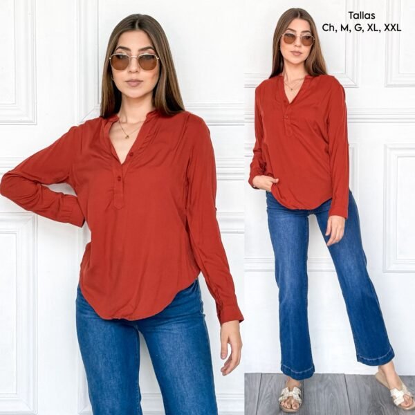 CAMISA BÁSICA DAMA - Image 4