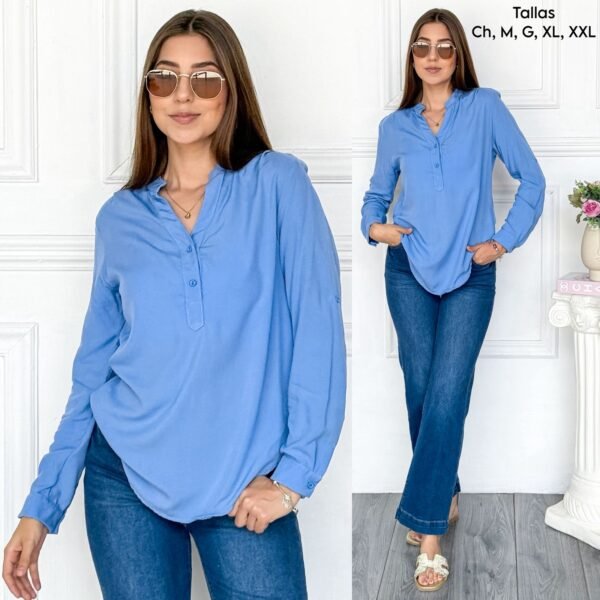CAMISA BÁSICA DAMA - Image 5