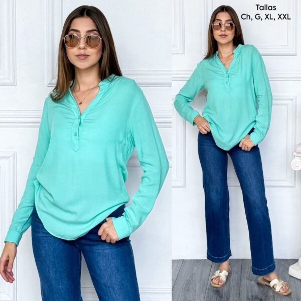 CAMISA BÁSICA DAMA - Image 2