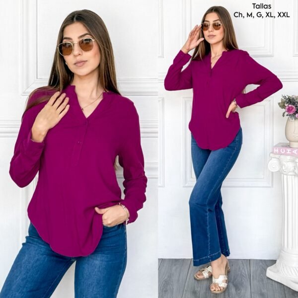 CAMISA BÁSICA DAMA - Image 23