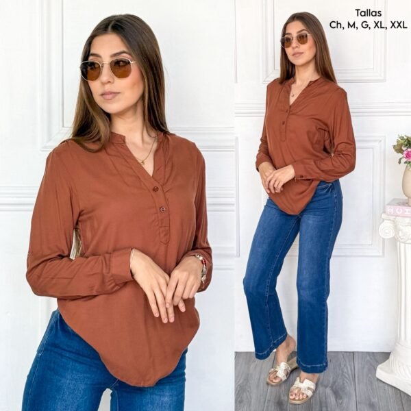 CAMISA BÁSICA DAMA - Image 21