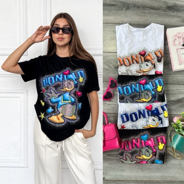PLAYERA OVERSIZE DONALD PEDRERIA