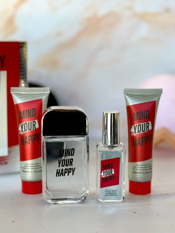 SET MINI PERFUME CABALLERO MIND YOUR HAPPY