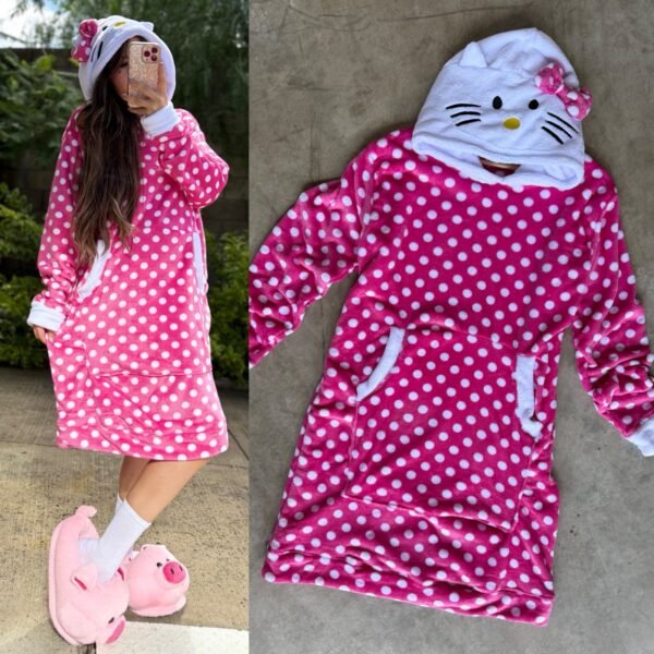 MAXISUDADERA HELLO KITTY
