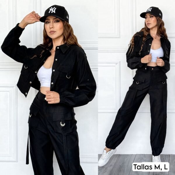 CONJUNTO CARGO BLUSA + PANTALON - Image 4