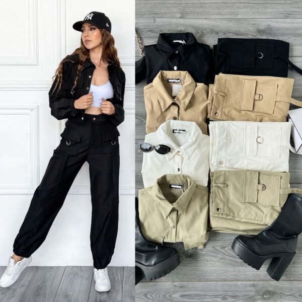CONJUNTO CARGO BLUSA + PANTALON - Image 6