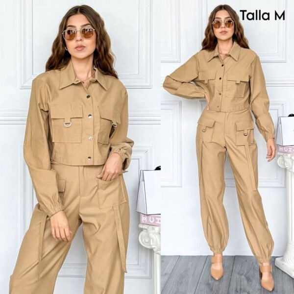 CONJUNTO CARGO BLUSA + PANTALON - Image 2