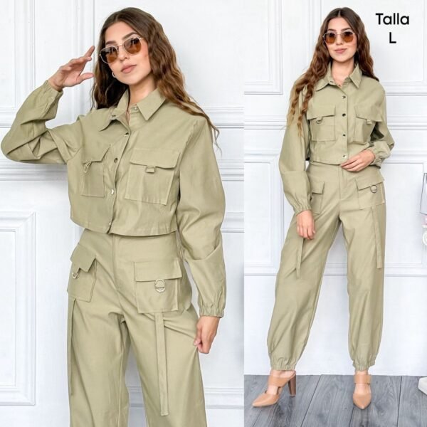 CONJUNTO CARGO BLUSA + PANTALON - Image 3