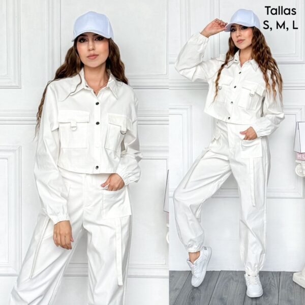 CONJUNTO CARGO BLUSA + PANTALON - Image 5