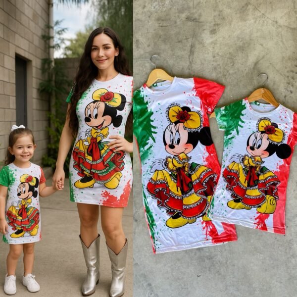 VESTIDO PATRIO MINNIE PARA DAMA