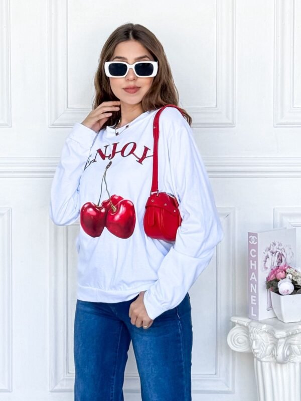 SUDADERA CHERRY ENJOY BRILLOS - Image 4
