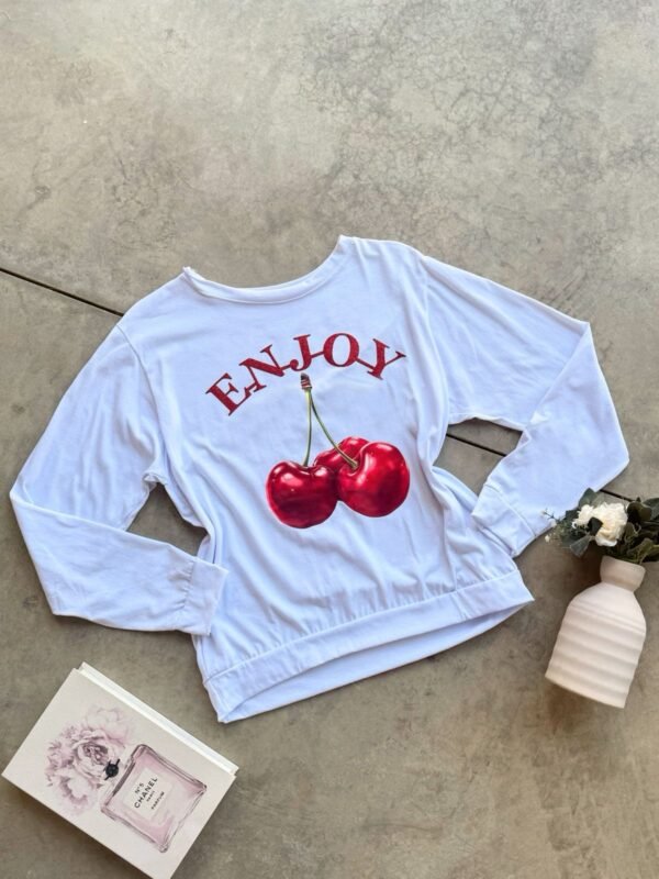 SUDADERA CHERRY ENJOY BRILLOS - Image 6