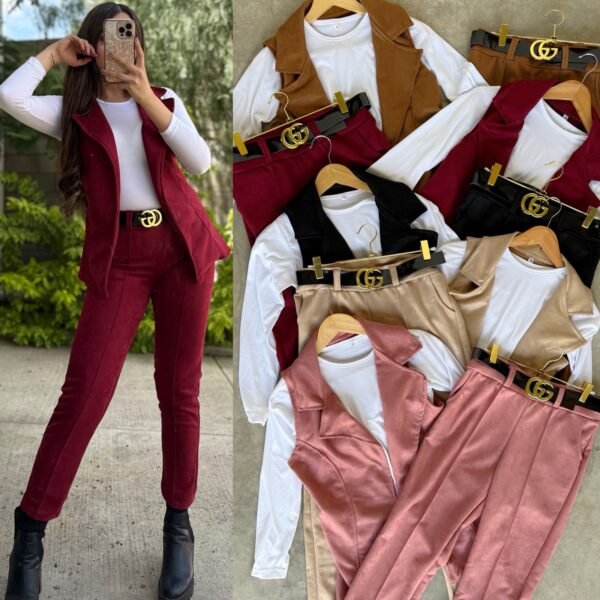CONJUNTO GAMUZA