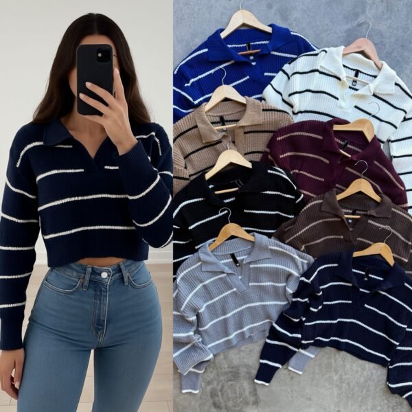 SUETER TEJIDO LINEAS