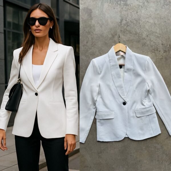 BLAZER CON BOTON NEGRO - Image 4