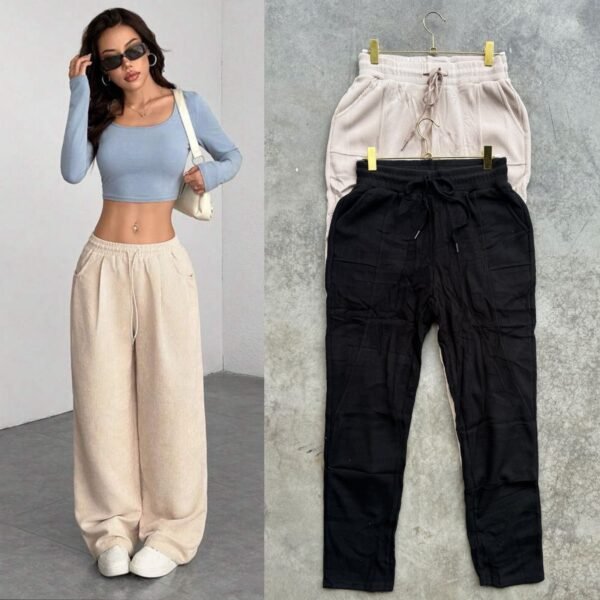 JOGGER DE PANA PARA DAMA