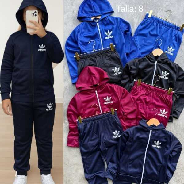 CONJUNTO INFANTIL ADIDAS