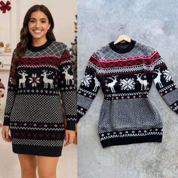 VESTIDO DAMA NAVIDEÑO - Image 2