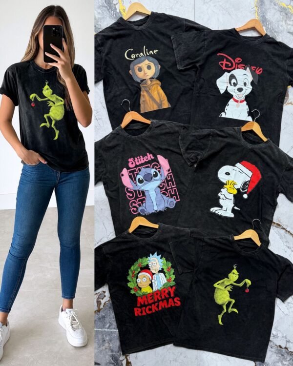 PLAYERA OVERSIZE NAVIDEÑA Y OTRAS, - Image 2