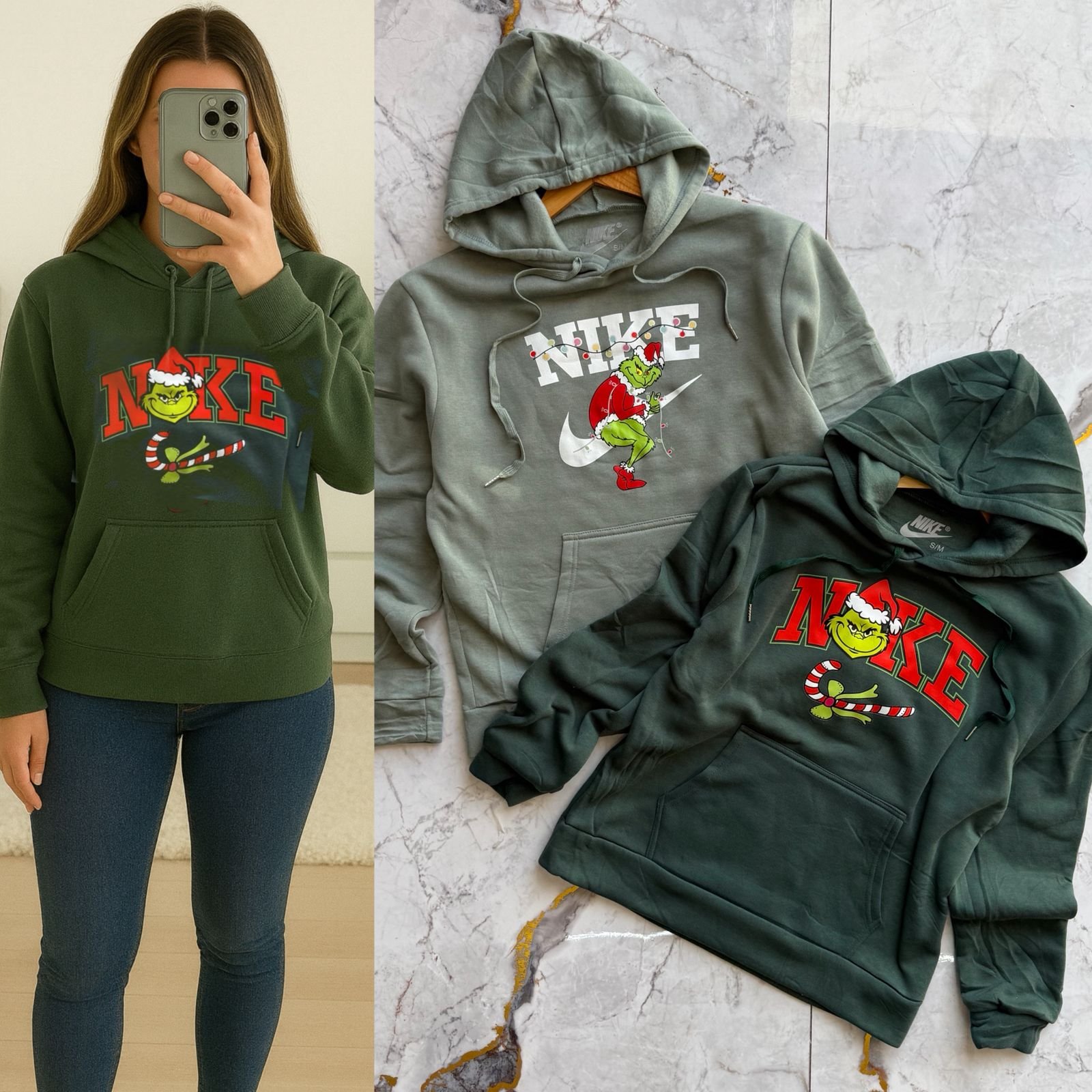 SUDADERA GRIINCH DTF