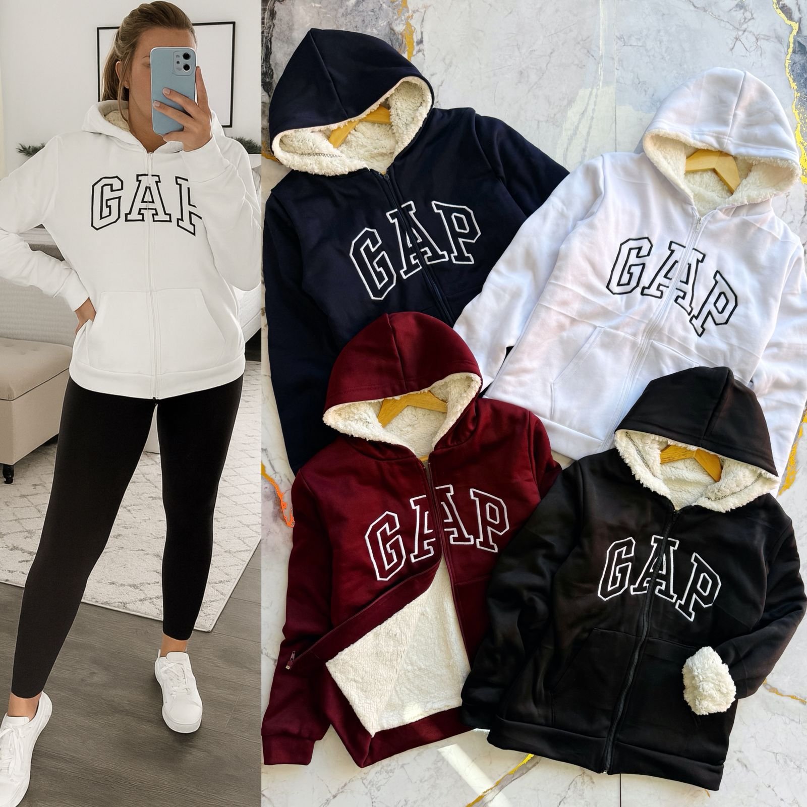 CHAMARRA ABORREGADA GP UNISEX