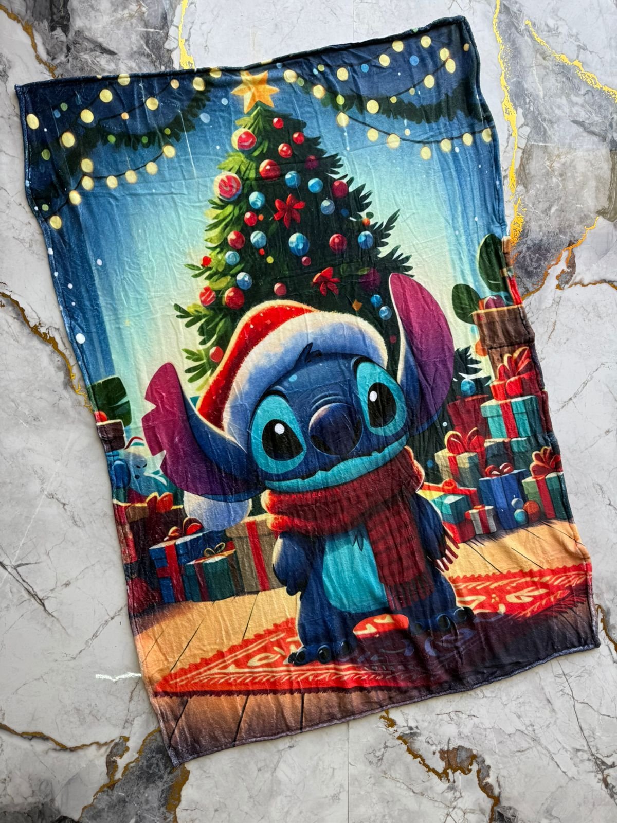 FRAZADA STCH. NAVIDEÑO