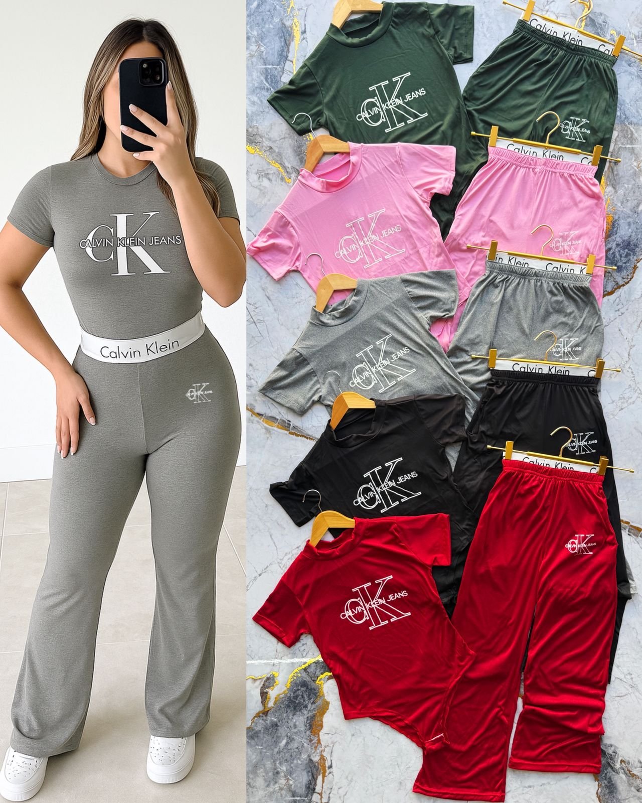 CONJUNTO CK CON PANTIBLUSA